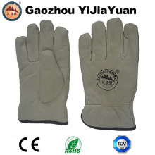 Guantes de trabajo protectores de la mano de la seguridad de la piel del cerdo con precio competitivo